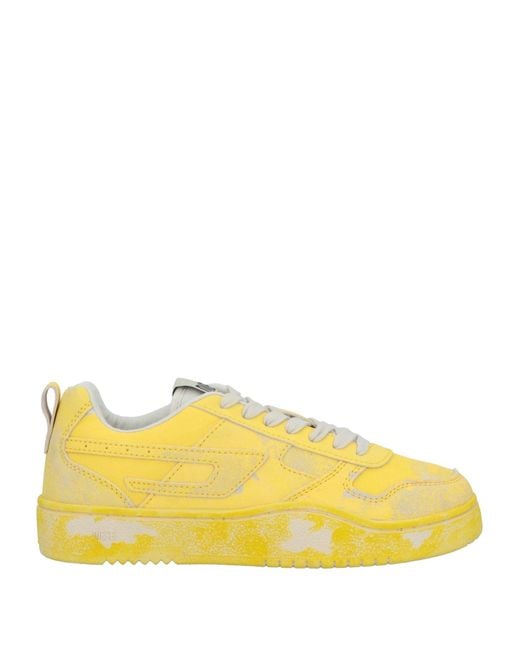 Sneakers di DIESEL in Yellow da Uomo