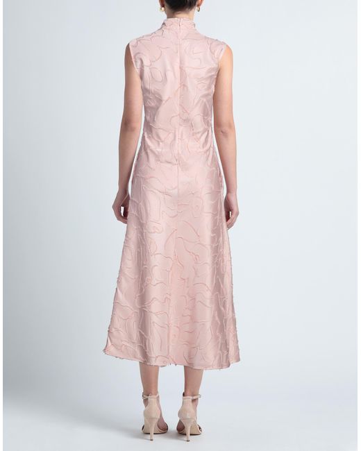 Stine Goya Pink Midi Dress