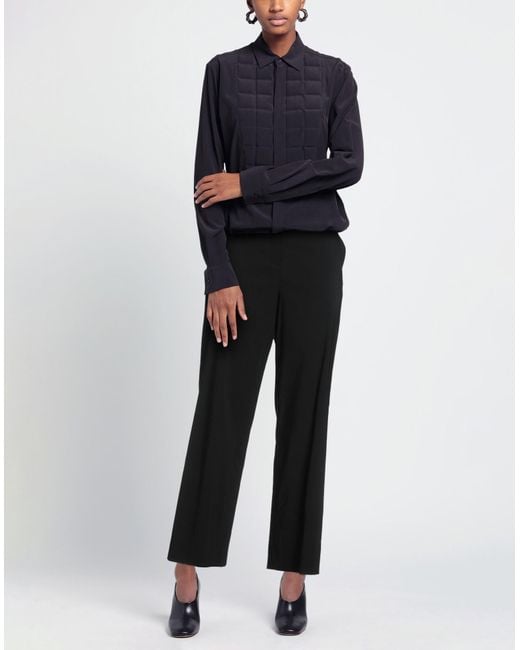 Pierantonio Gaspari Black Pants Viscose, Polyamide, Elastane