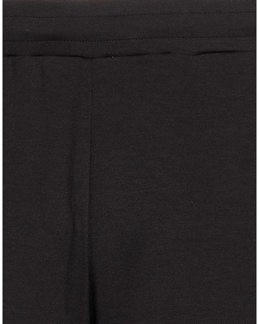 EA7 Black Pants Polyester, Modal, Elastane for men