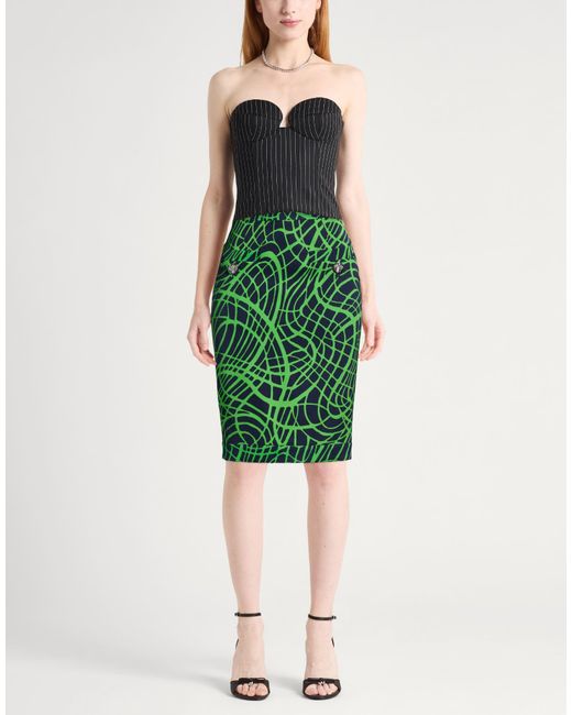 Moschino Green Midi Skirts