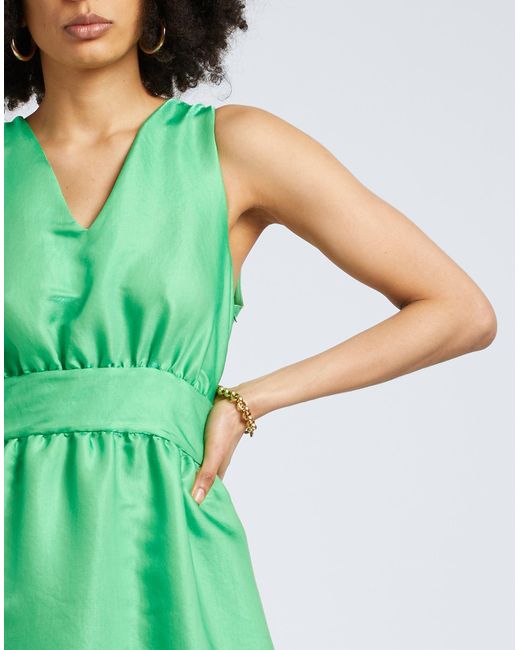 Boutique Moschino Green Maxi Dress