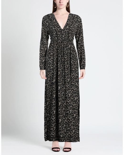 ALESSIA SANTI Black Maxi Dress Viscose