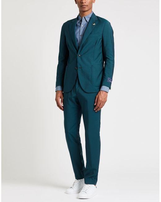 Traje Tombolini de hombre de color Blue