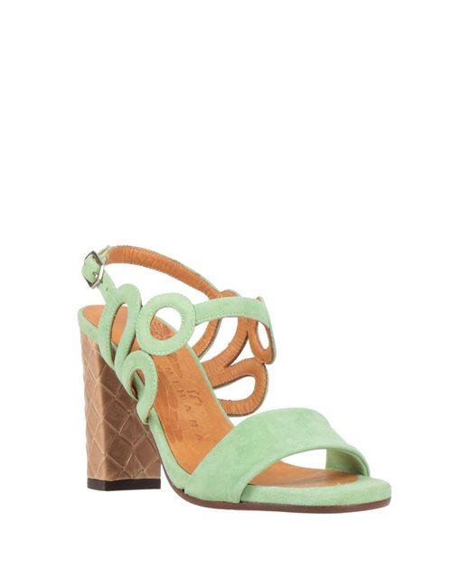Chie Mihara Green Sandals Leather