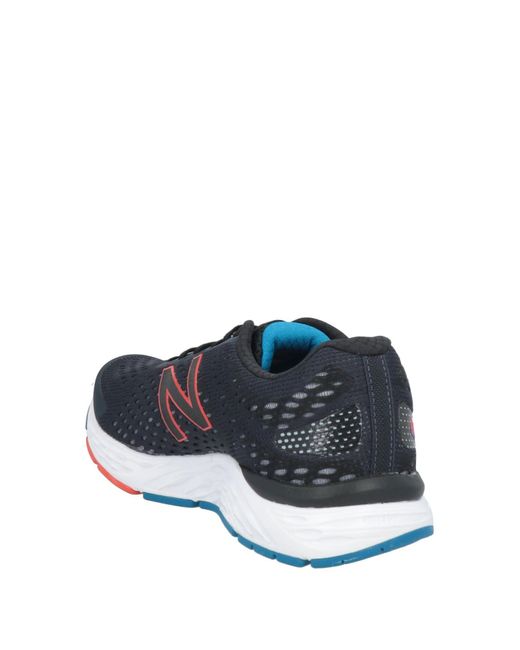 New Balance Blue Midnight Sneakers Textile Fibers for men