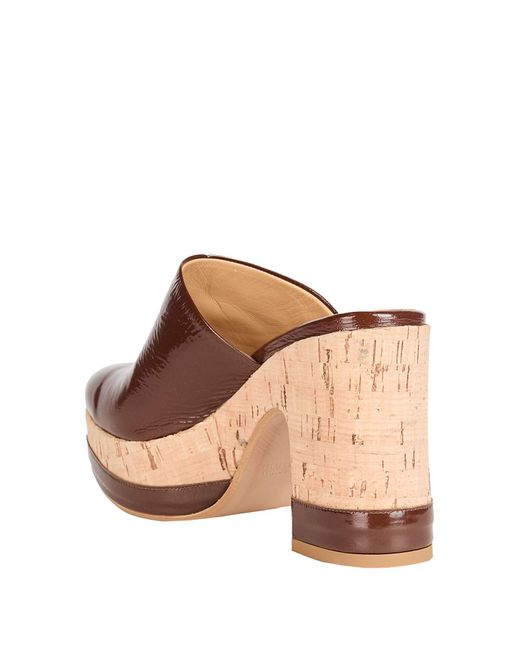 NINNI Brown Mules & Clogs