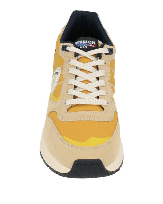 Blauer Metallic Trainers for men