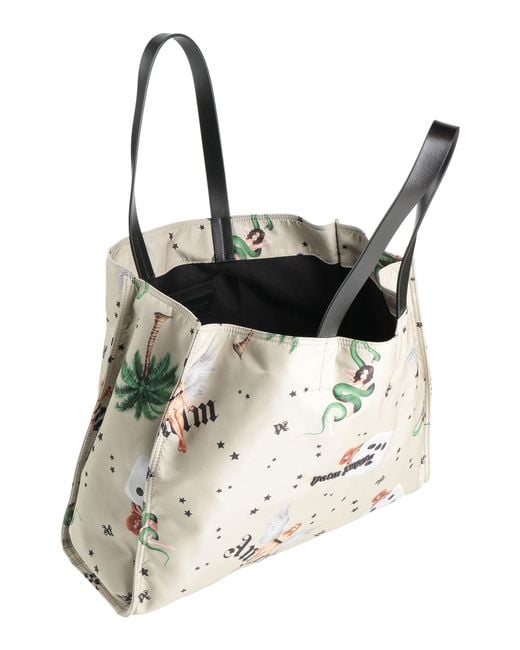 Palm Angels Natural Khaki Handbag Textile Fibers