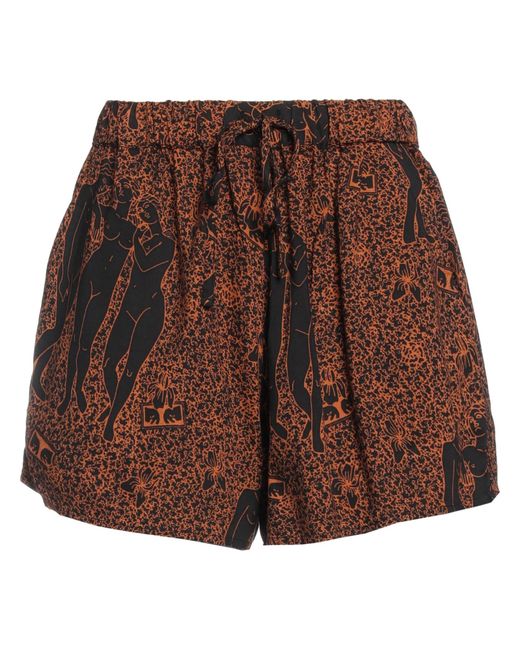Obey Brown Shorts & Bermuda Shorts