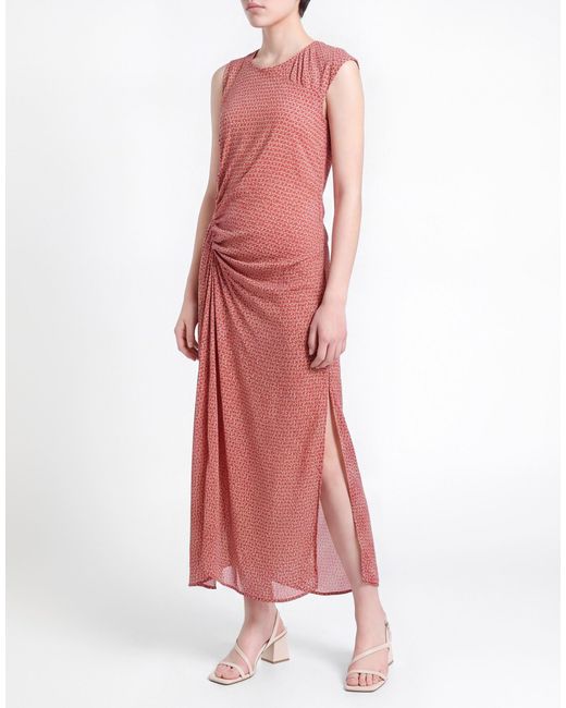 .., merci italia Pink Maxi Dress Viscose