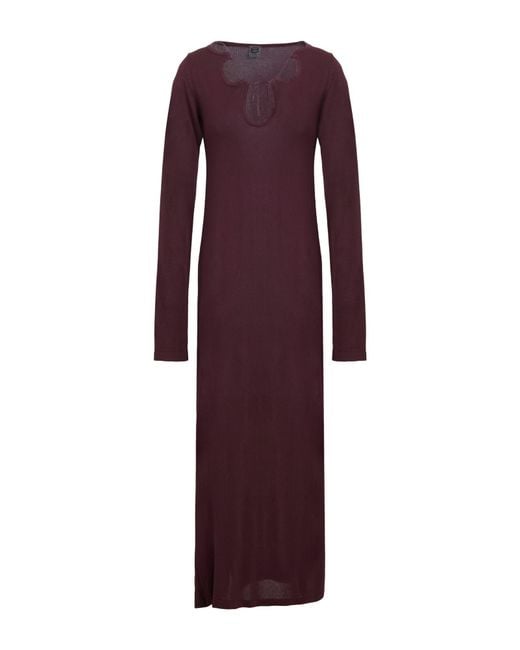 8 by YOOX Purple Maxi Dress