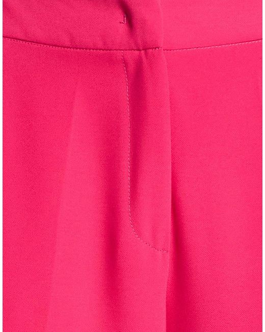 Clips More Pink Fuchsia Pants Polyester, Elastane