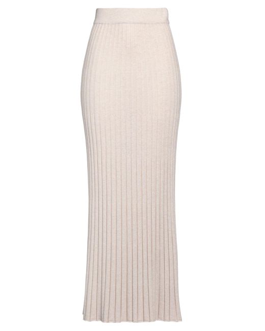 Purotatto White Maxi Skirt