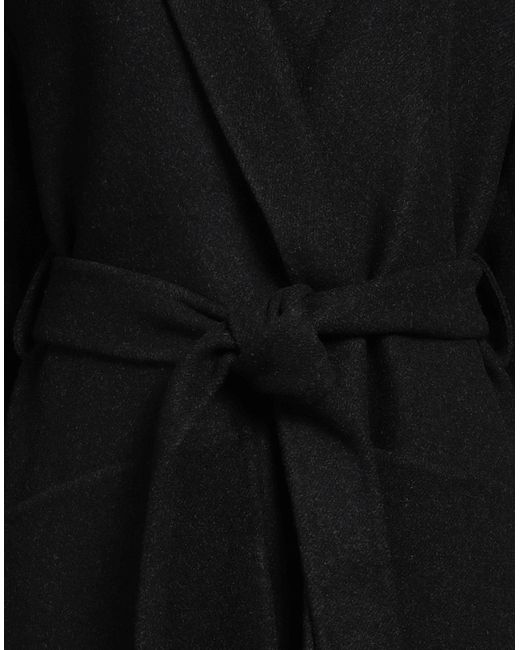 Manteau long Agnona en coloris Black