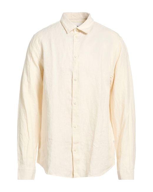 NN07 White Shirt Linen for men