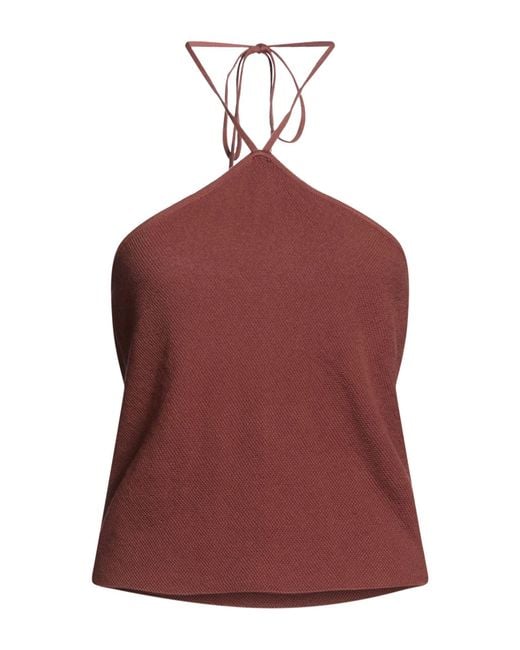 Semicouture Red Tops