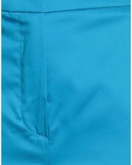 Beatrice B. Blue Pants Cotton, Elastane