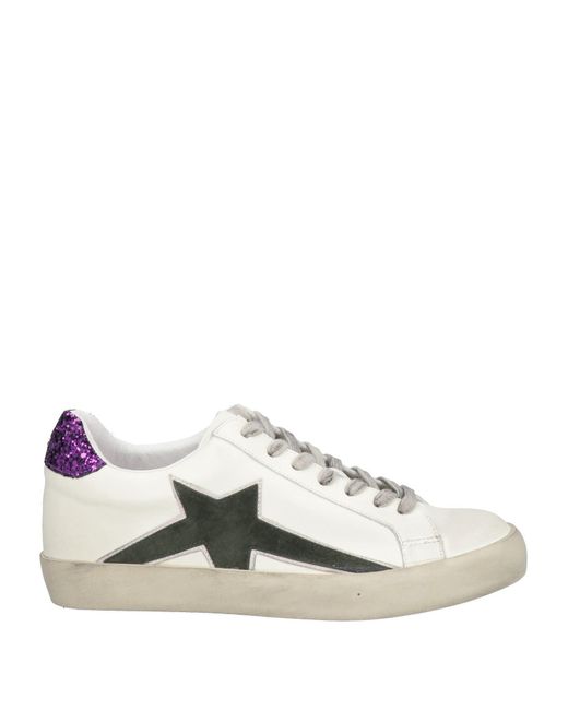 Bibi Lou White Trainers