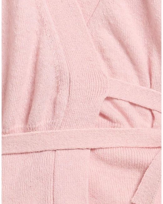 Jucca Pink Wrap Cardigans Cashmere