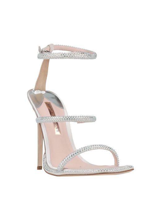 Sophia Webster White Sandals Leather