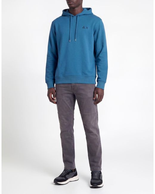 Sun 68 Blue Sweatshirt for men
