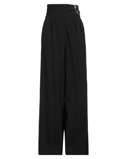 Alberta Ferretti Black Pants Virgin Wool, Elastane