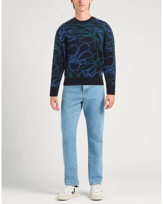 Liu Jo Blue Midnight Sweater Viscose, Polyester, Polyamide for men