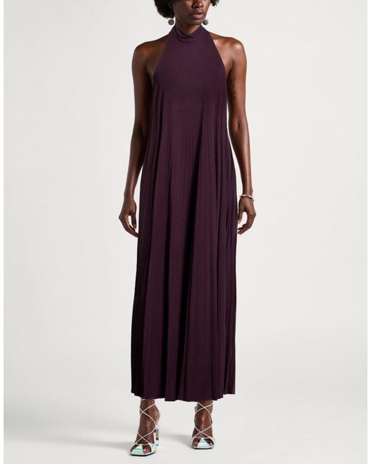 MAX&Co. Purple Maxi Dresses