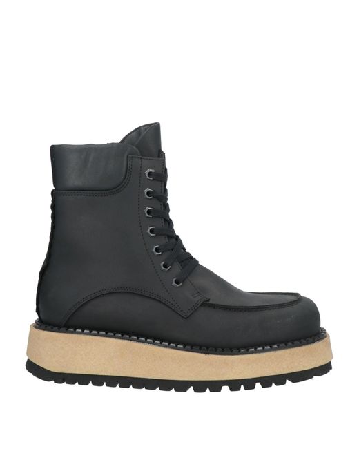 THE ANTIPODE Black Ankle Boots for men