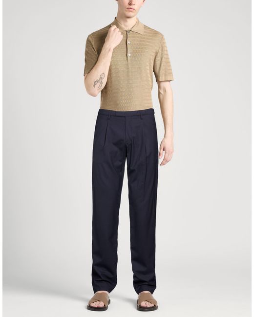 Boglioli Blue Trouser for men