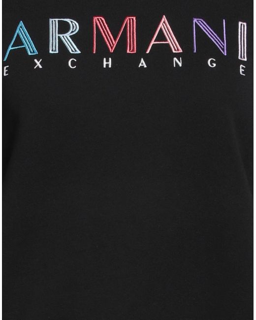 Armani Exchange Black Sweatshirt