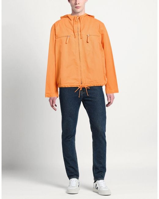 Grifoni Orange Jacket Cotton for men