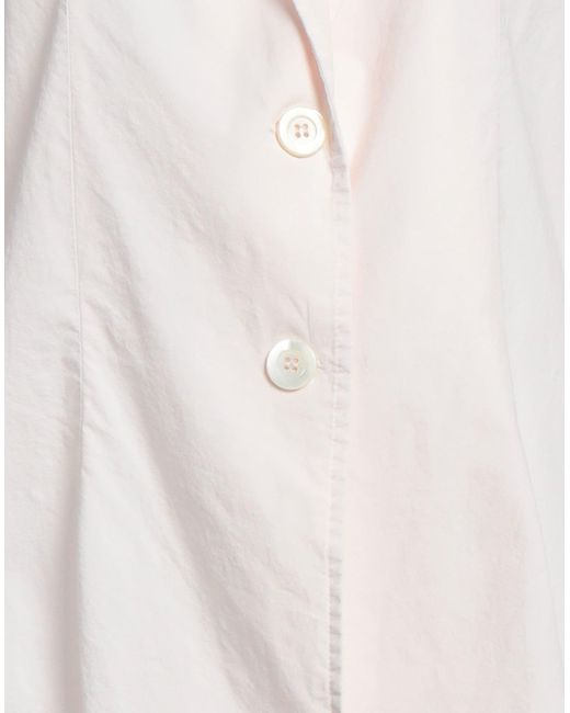 HER SHIRT HER DRESS White Blazer