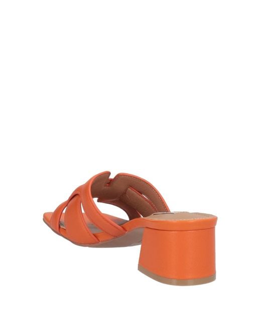 Bibi Lou Orange Sandals