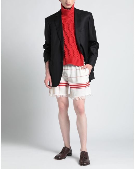 Maison Margiela White Shorts & Bermuda Shorts for men