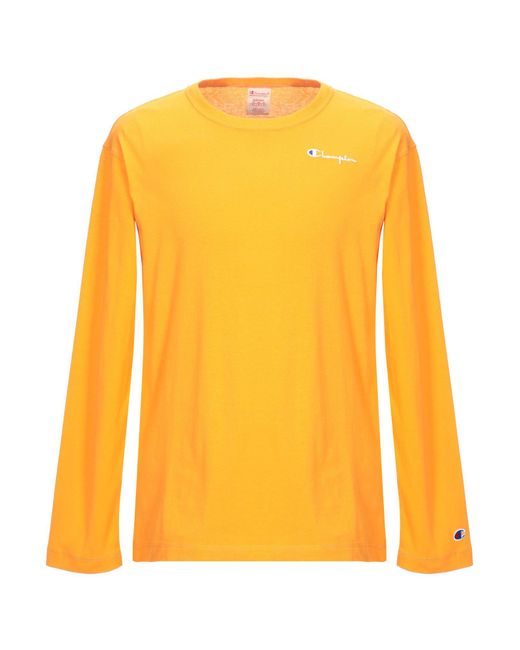 Champion Yellow T-shirt for men