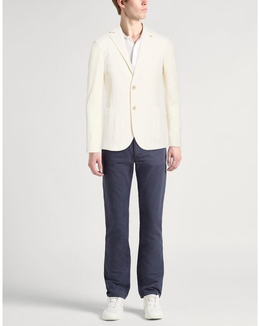 AT.P.CO White Blazer Polyester, Viscose, Elastane for men