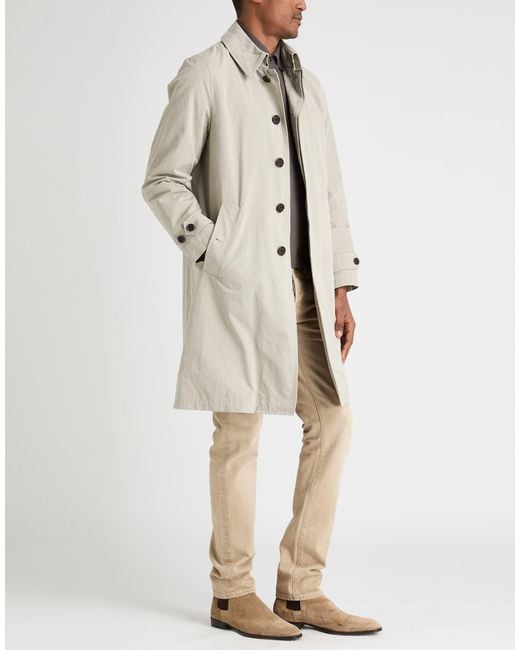 Sealup White Overcoat & Trench Coat for men