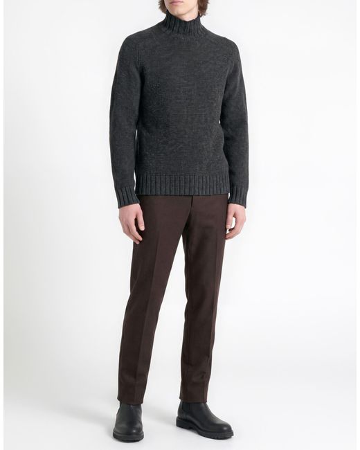 Alpha Studio Blue Turtleneck for men