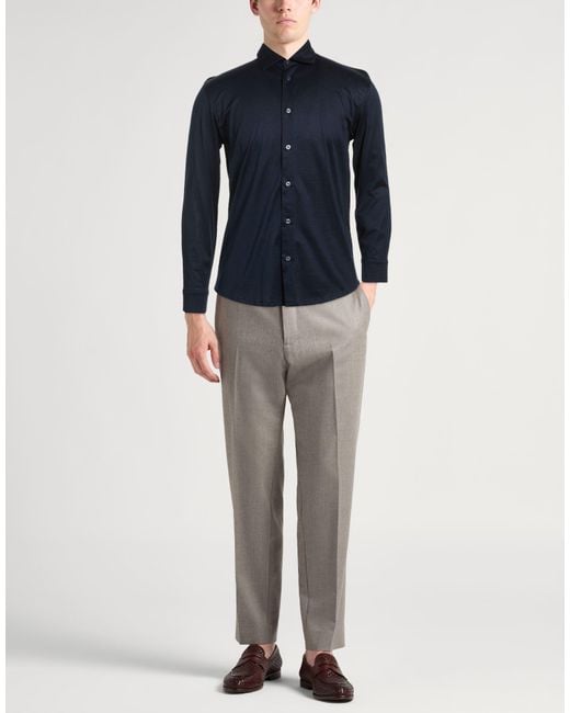 Moorer Blue Shirt for men