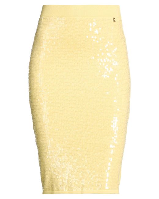 Blugirl Blumarine Yellow Midi Skirts
