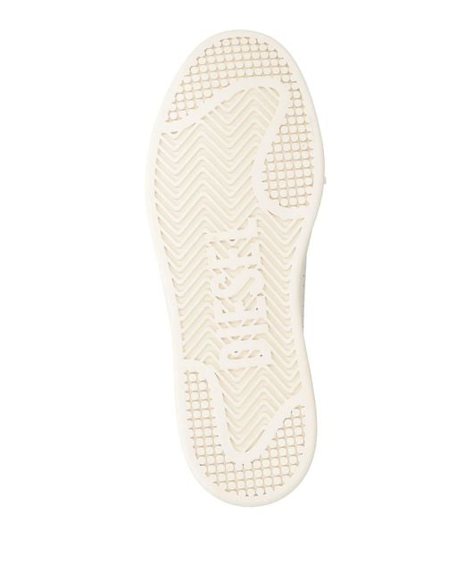 DIESEL White Trainers for men