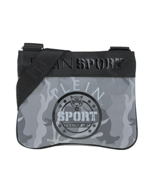 Bolso con bandolera Philipp Plein de Tejido sintético de color Gris para  hombre | Lyst