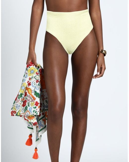 Braguita y slip de bikini Nanushka de color Yellow