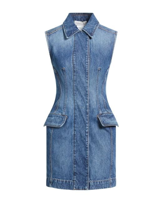 Sportmax Blue Mini Dress