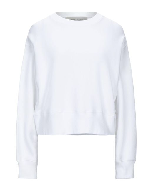 Golden Goose Deluxe Brand White Sweatshirt