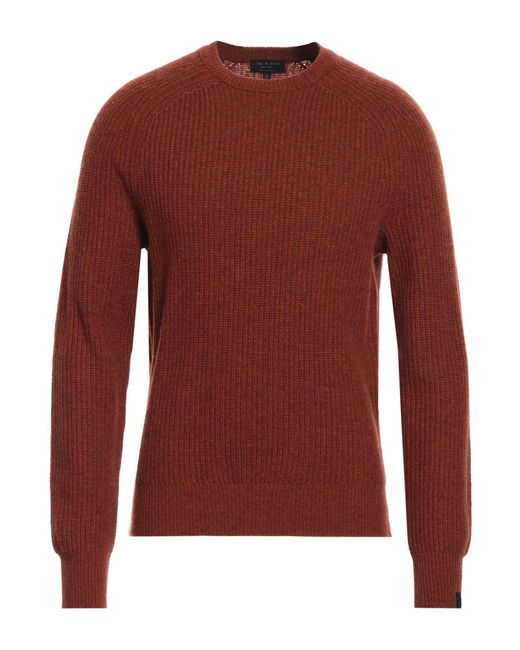 Pullover di Rag & Bone in Red da Uomo