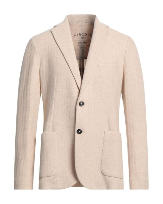 Circolo 1901 Natural Blazer for men