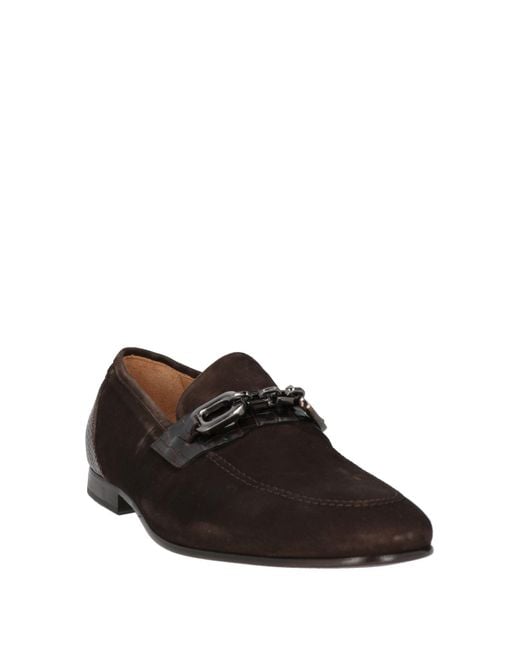 Giovanni Conti Multicolor Dark Loafers Leather for men